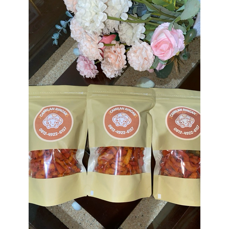 

Macaroni Pedas Daun Jeruk