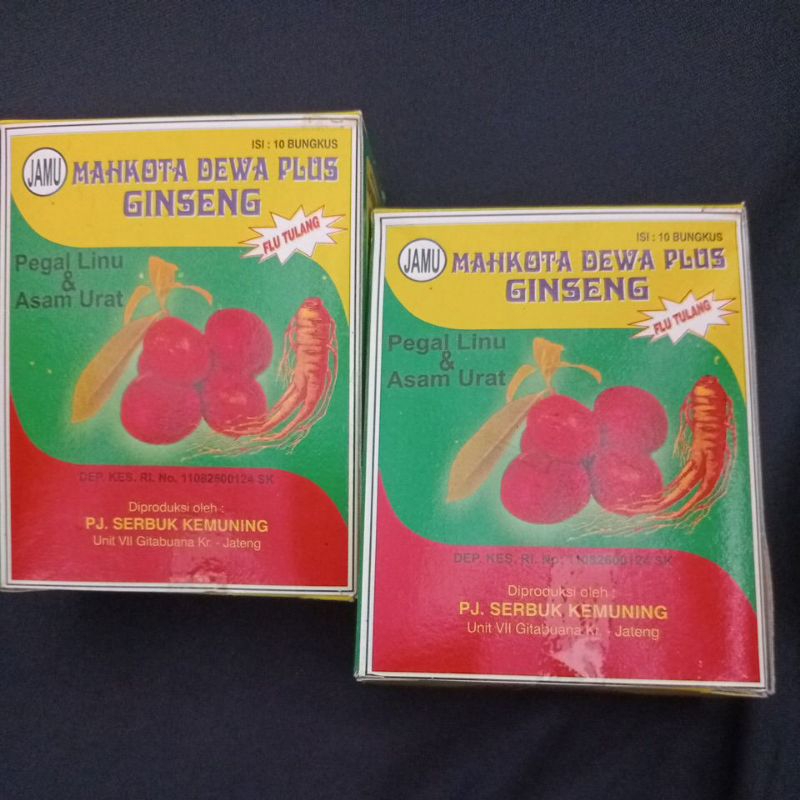 MAHKOTA DEWA PLUS GINSENG