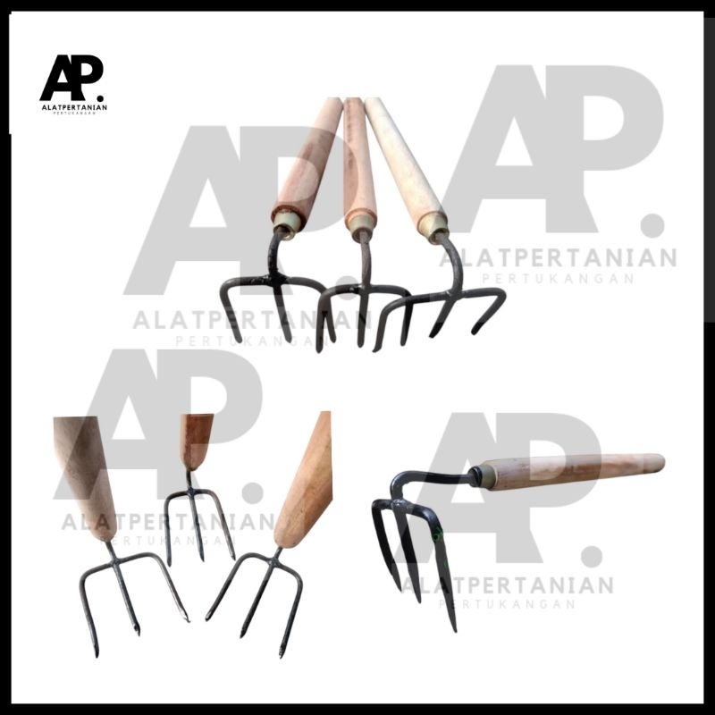 Cangkul/pacul Rumput Mini/Garukan sampah rumput kecil