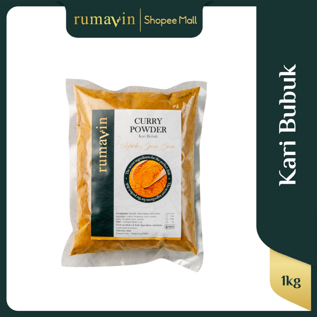 

RUMAVIN - Premium Curry Powder / Kari Bubuk