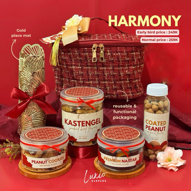 

HARMONY chinese new year hampers imlek / CNY / sincia 2025