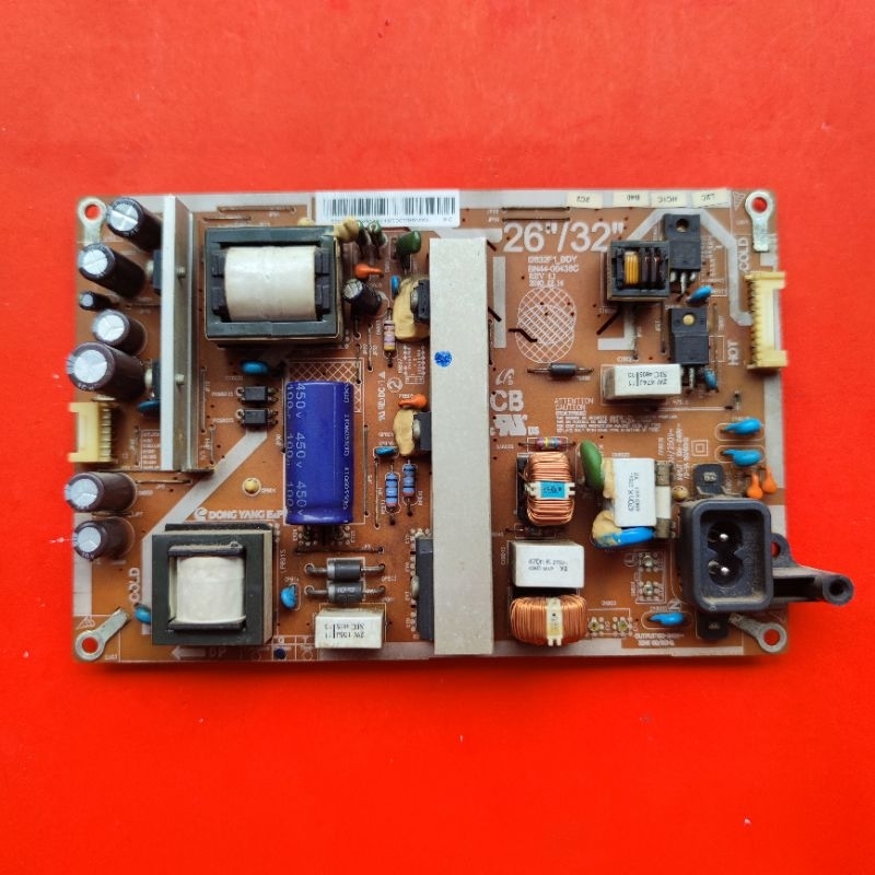 Psu power suplay regulator tv samsung LA32D550 LA32D550/K7 LA32D550K7M LA32D550K7MXXD