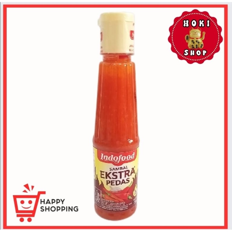 

Indofood Sambel Extra Pedas 135ml / Indofood Ekstra Pedas