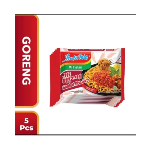 

Indomie Mie Goreng Rasa Sambal Rica-Rica - 5 Pcs