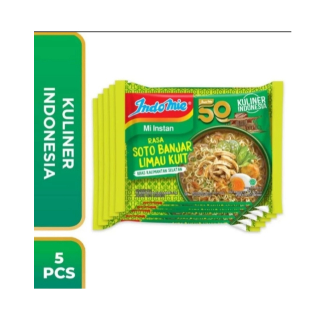 

Indomie Rasa Soto Banjar Limau Kuit - 5 Pcs