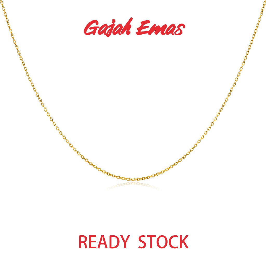 Kalung santa italy emas kuning 700 kadar 16 k