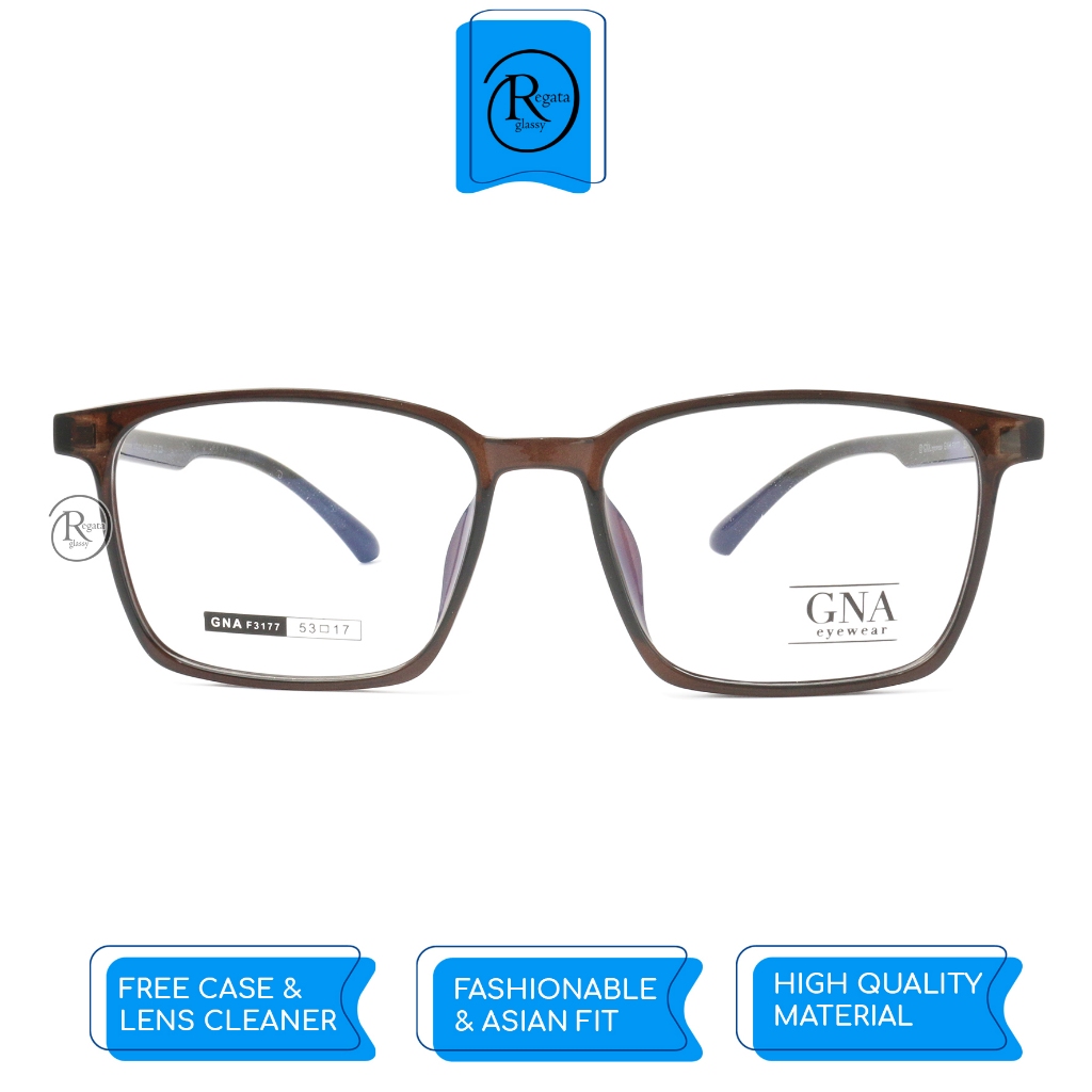 GNA Eyewear /  GNA F-3177 / Frame Kacamata GNA Eyewear ORIGINAL