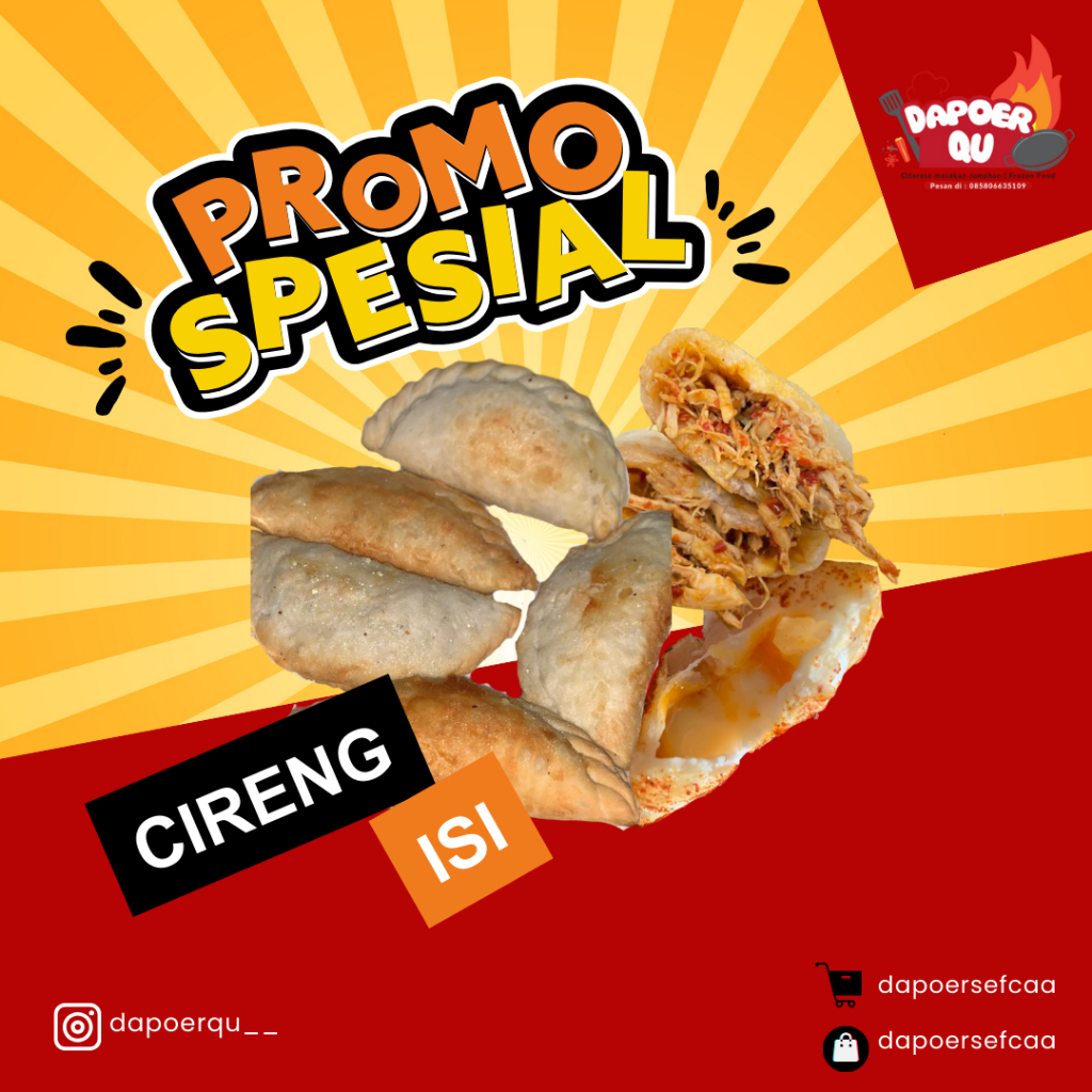 

Cireng Isi Kualitas Premium Murah By Dapoerqu