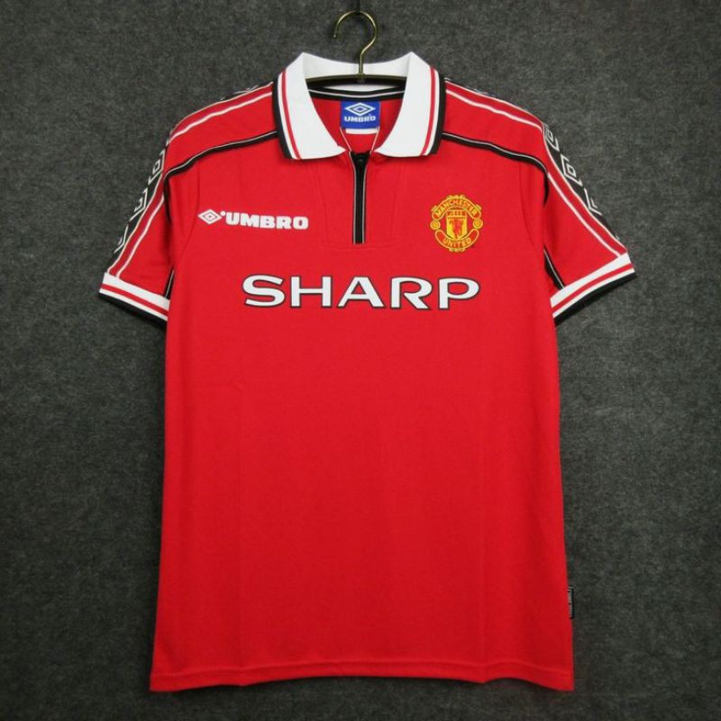 Jersey manchester united home 1997/99 trebel