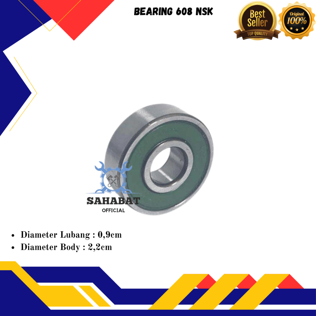 BEARING 608 NSK / BEARING 608 NSK DK ORIGINAL