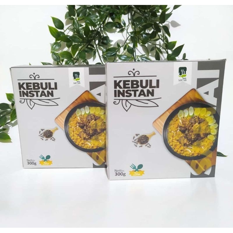 

Samai Food Nasi Kebuli Makanan Instan Halal Aroma Kayu Manis Lengkap (Beras Basmati, Bumbu Kebuli, Kismis) Kemasan 350gr Makanan Arab Porsi 4-5 Orang