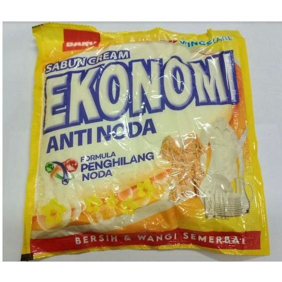 Ekonomi Sabun Cream Detergent Kuning Bag 380gr