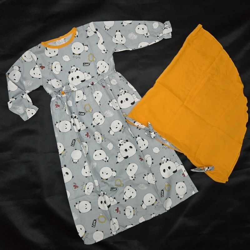GAMIS BUSANA MUSLIM UNTUK ANAK USIA 2-3 TAHUN BY IDOLA BUNDA