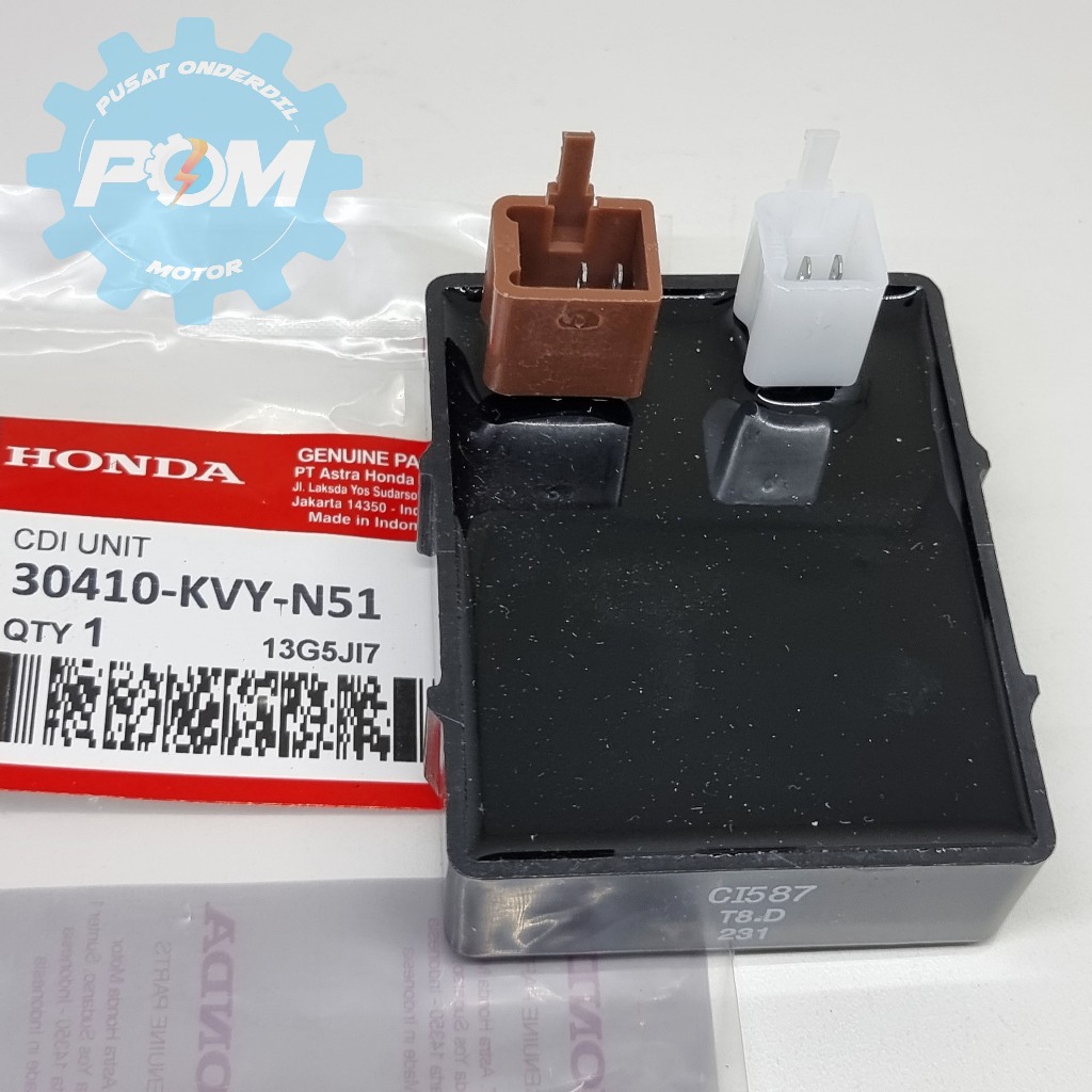 CDI ECU Unit Motor Honda Beat Karbu 110 Scoopy Lama Spacy Old Karburator KVY