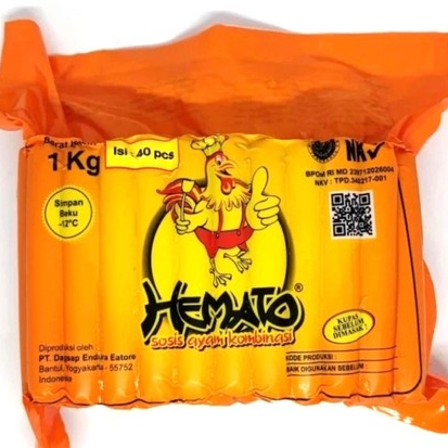 

HEMATO SOSIS AYAM 1 KG