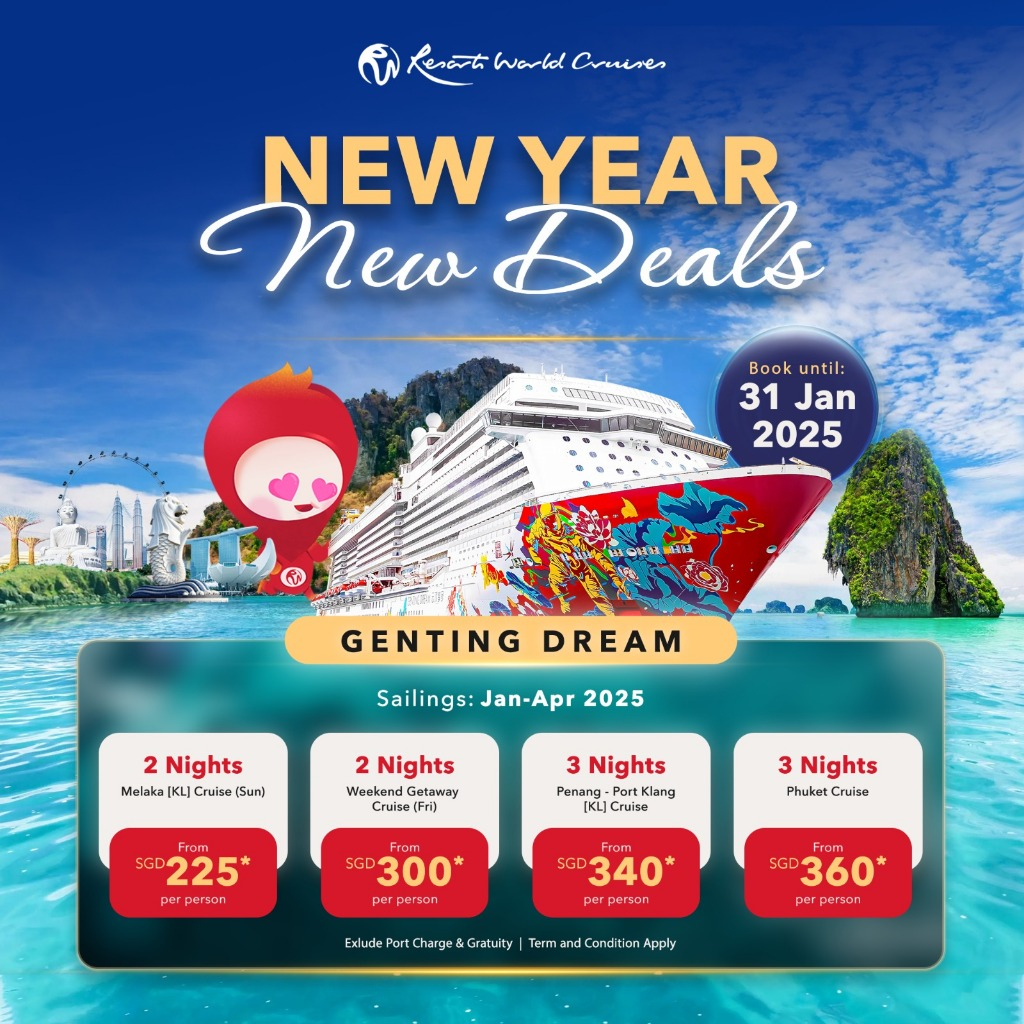 Celebrate Promotion 2025 "GENTING DREAM CRUISE"