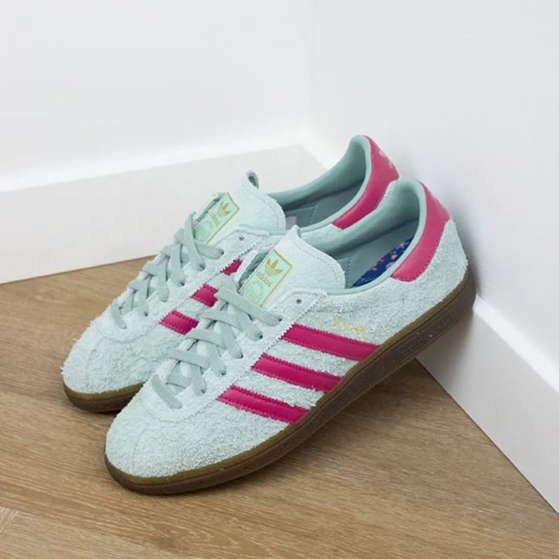 Adidas Originals Munchen Hazy - Green Red Clear