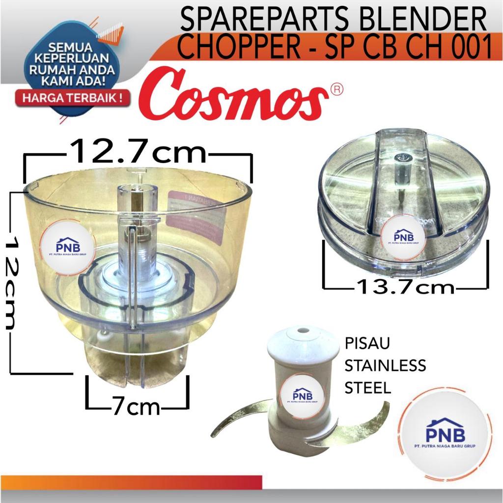 Cosmos SP CB CH 001 Gelas Chopper untuk type Blender CB 281P/G,282P/G/AP,CB 502APC,CB,CB 832PC 100% 