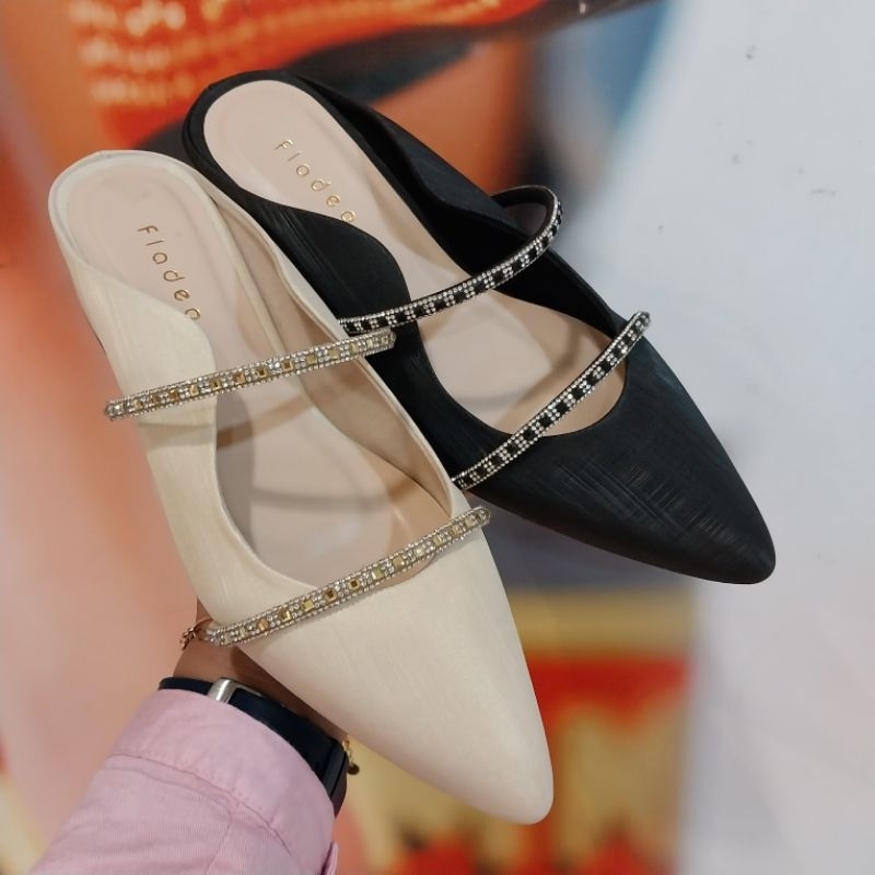 Fladeo Sepatu wanita selop/mules ori