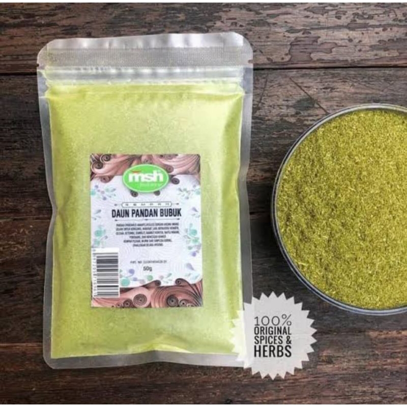 

daun pandan bubuk