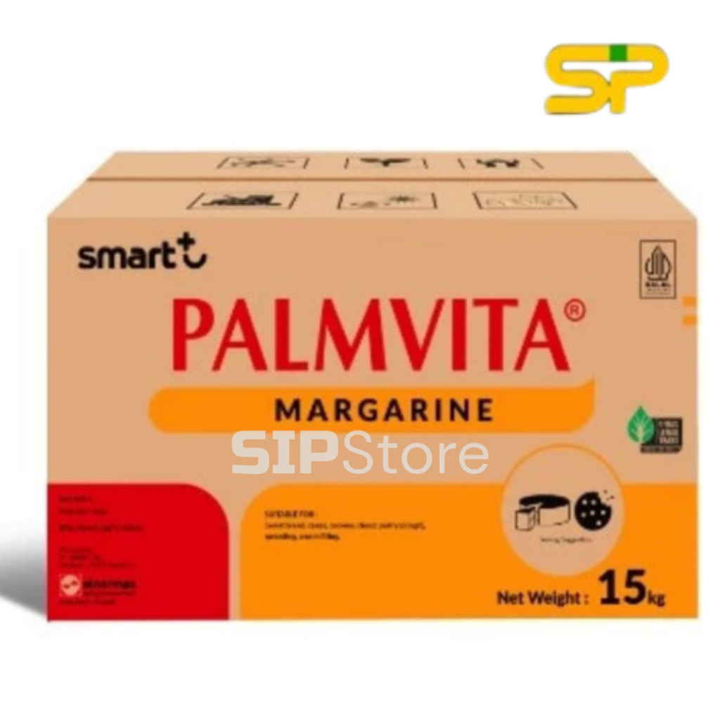 

PALMVITA Margarine @15kg / Margarin Serbaguna / Mentega 15kg