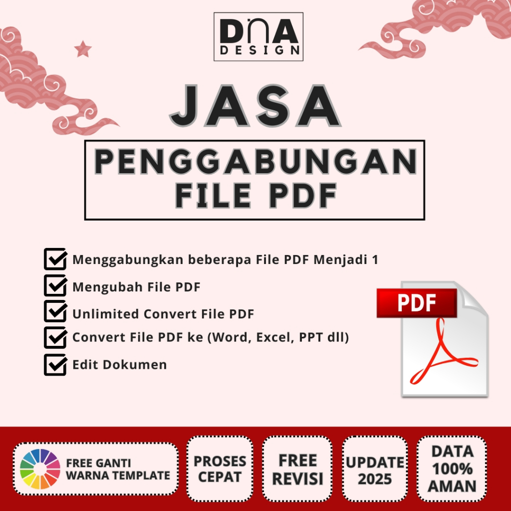 Jasa Gabung File PDF | Edit PDF | Convert PDF | Edit Dokumen