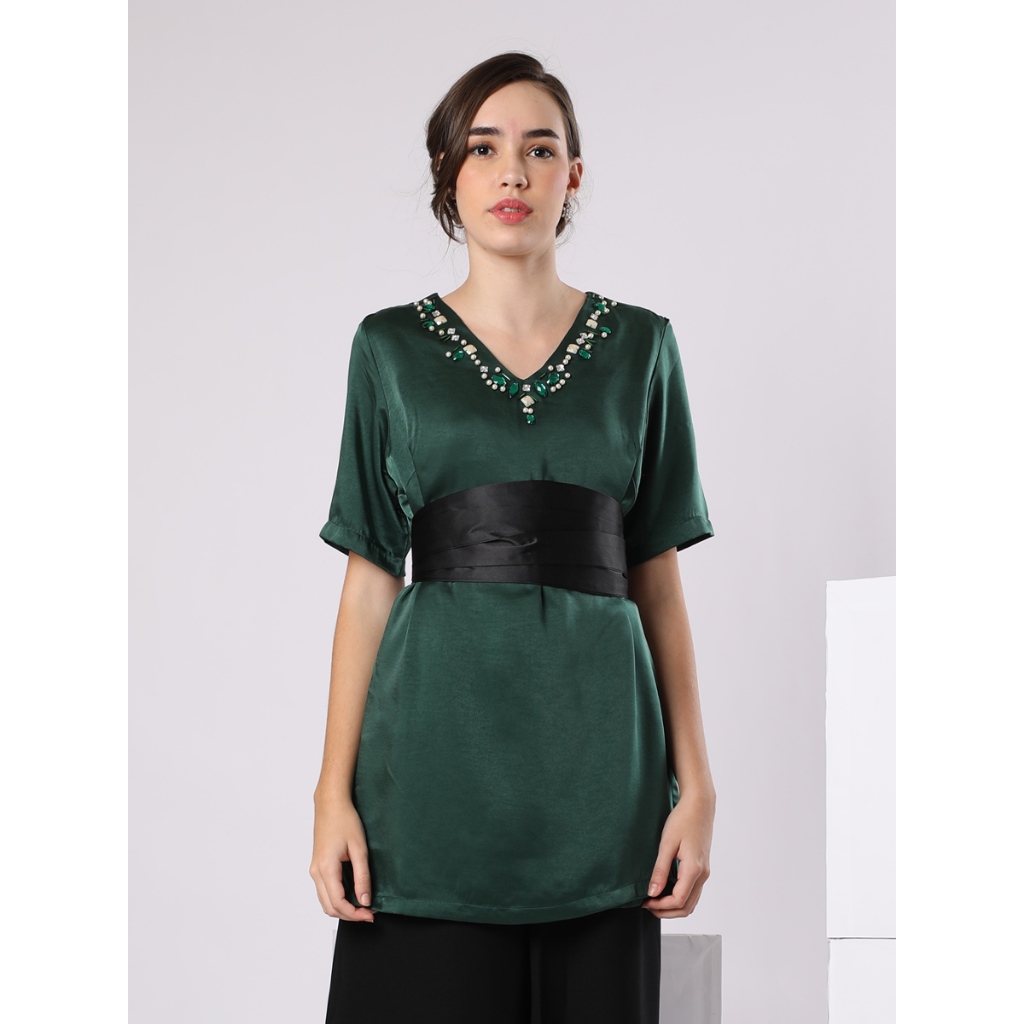 Personal Style Mecca Pine Tunic