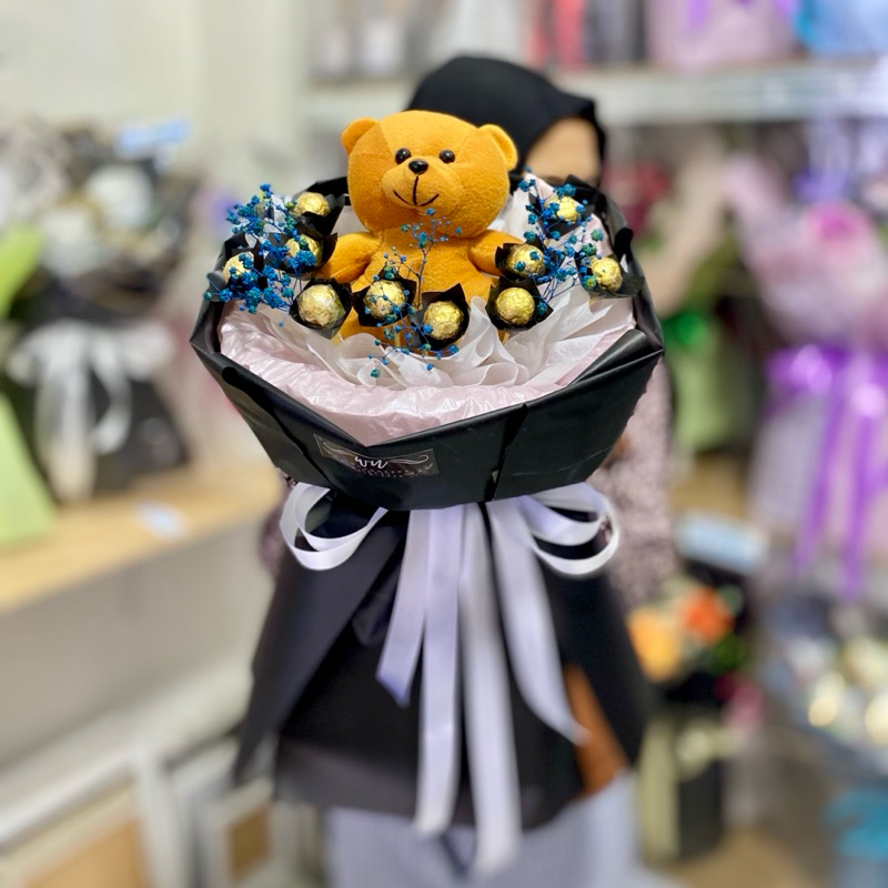 

CHOCO DOLL BOUQUET - BUKET WISUDA - BUKET VALENTINE - BUKET COKLAT - BUKET MURAH