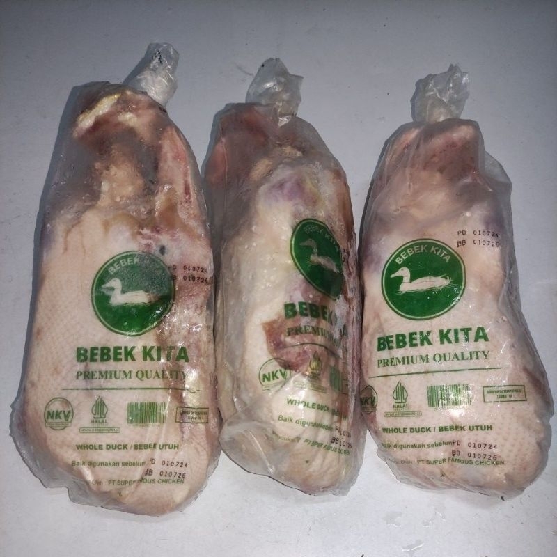 

KITA Bebek Peking Utuh Bersih Whole Fozen Duck Ukuran 1.5kg