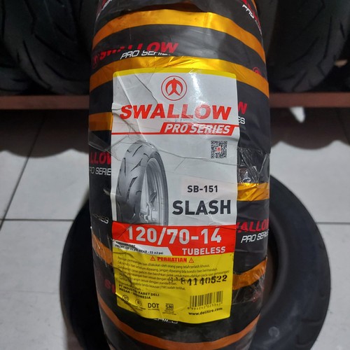 Ban Tubeless SWALLOW SLASH 120/70-14
