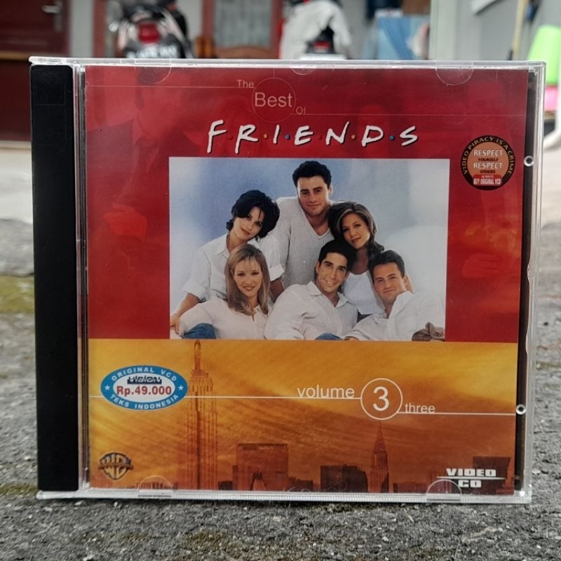 Friends Volume 3 (2001) ORIGINAL Warner Bros ENGLISH Audio Teks INDONESIA VCD VideoCD