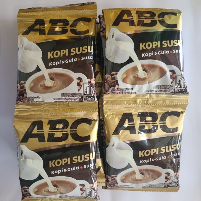 

kopi ABC susu RENTENG (isi 10)