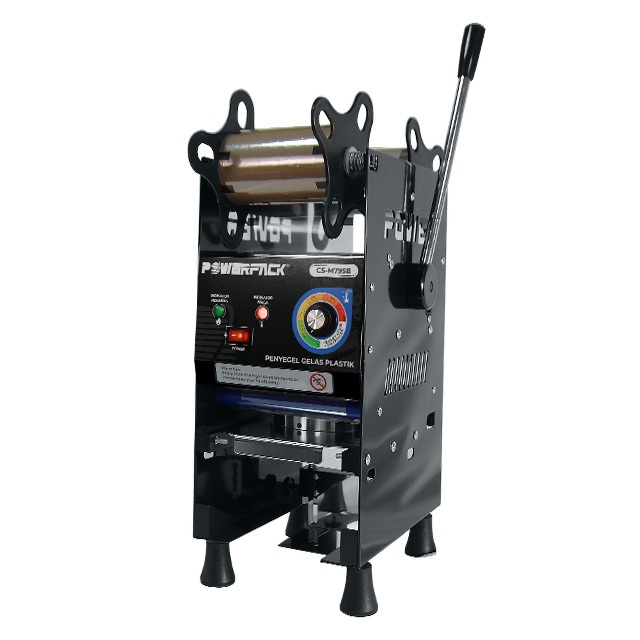 POWERPACK Manual Cup Sealer CSM795B / Mesin Penyegel Gelas Plastik