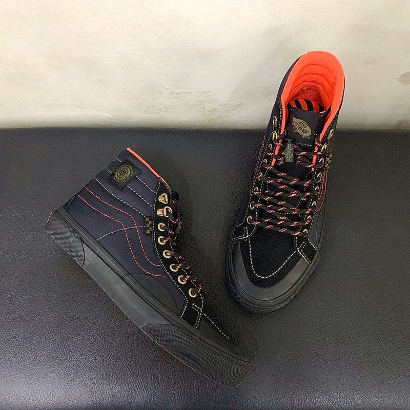 Vans Sk8-Hi Reissue Spitfire Black Flame