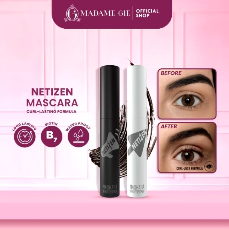 MADAME GIE NETIZEN MASCARA - 02 CLEAR