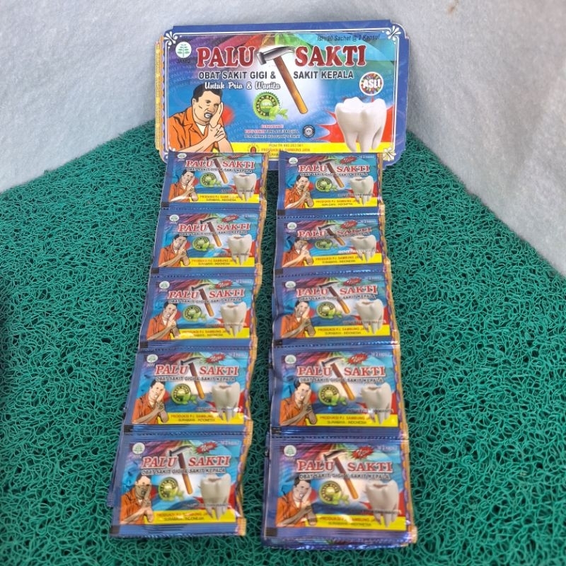 kapsul SAKIT GIGI cap palu sakti