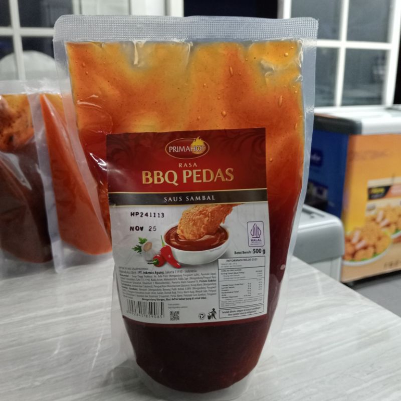 

PRIMA AGUNG Saus BBQ Pedas 500g