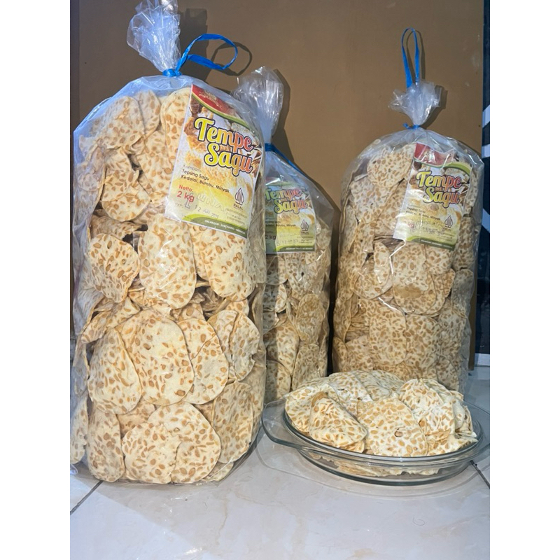 

Kripik Tempe Sagu Kiloan Sudah Terdaftar Halal Termurah