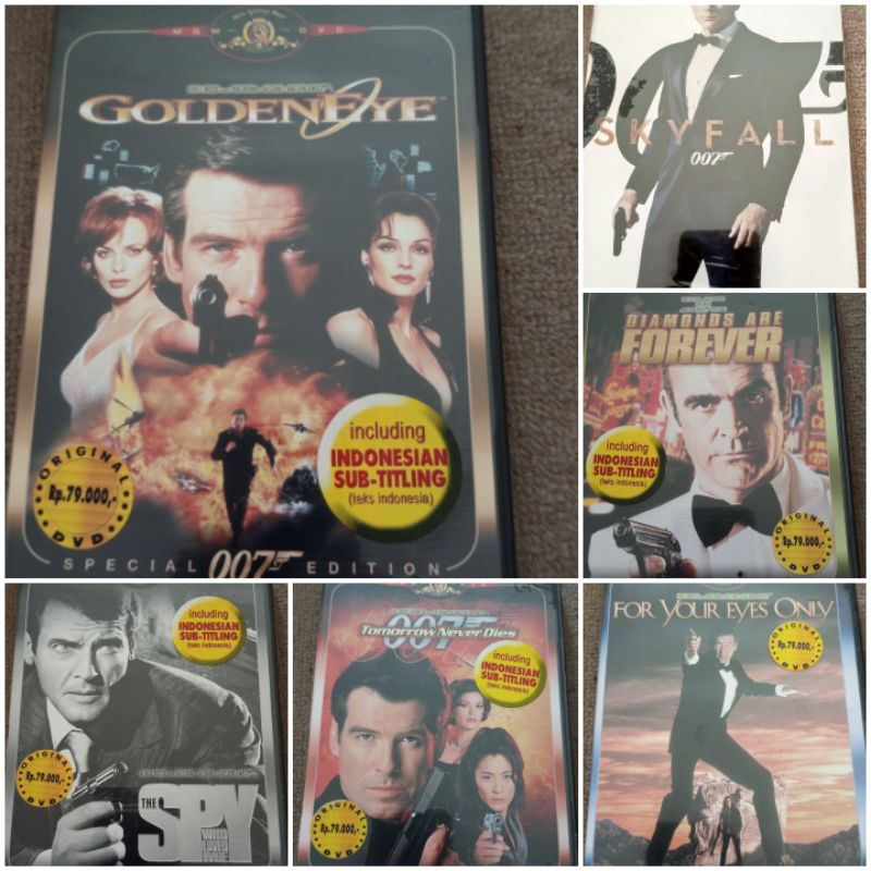dvd original film james bond 007