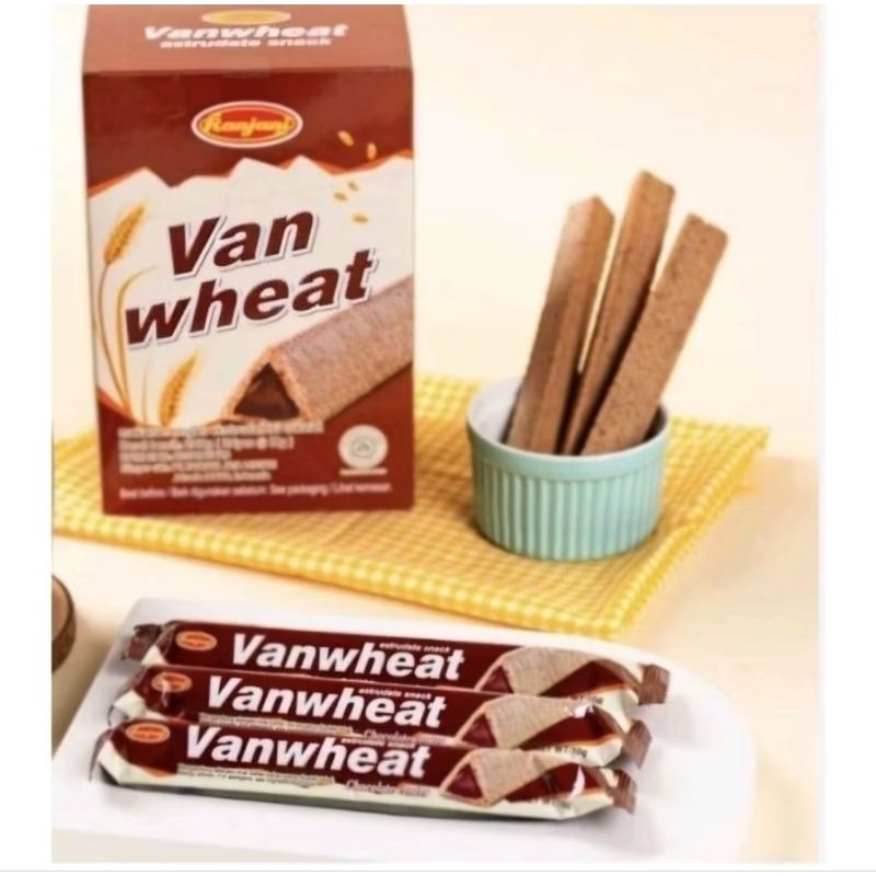 

Ranjani Van Wheat Snack Gandum Isian Coklat 10gr [24 pcs/box]