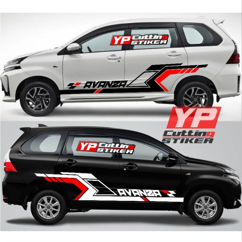 Sticker mobil Avanza Xenia sticker list terlaris mobil Avanza Xenia stiker mobil Avanza Xenia