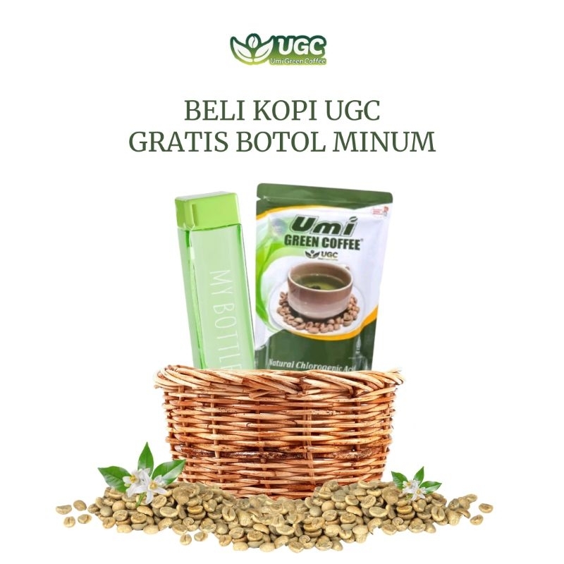 

[KEMASAN BARU] UGC Umi Green Coffee Kopi Pelangsing Dan Kesehatan 250gram