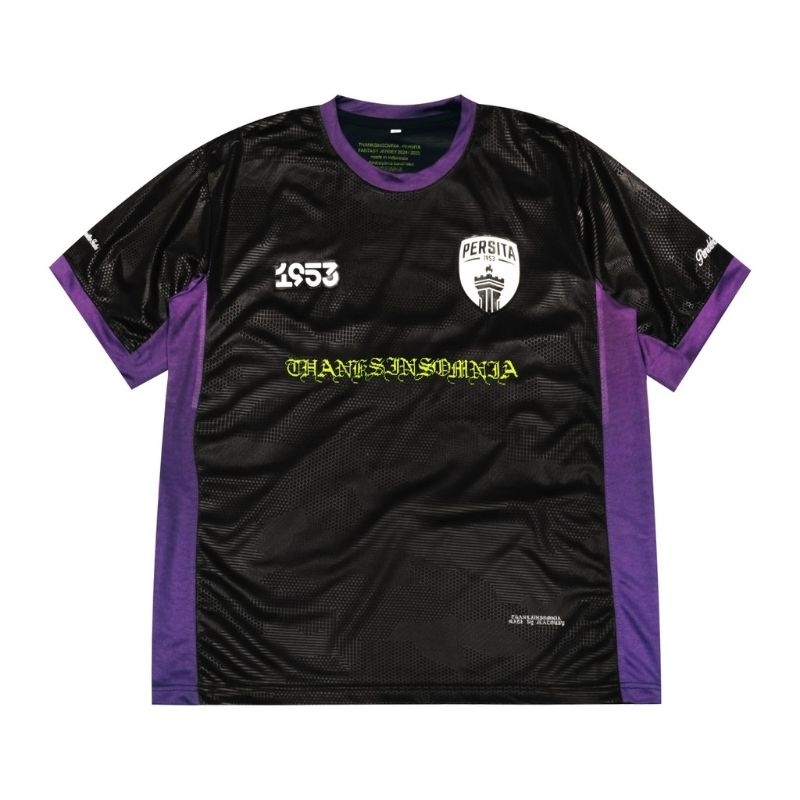 Jersey Thanksinsomnia X Persita- Jersey persita x Thanksinsomnia- jersey black purple