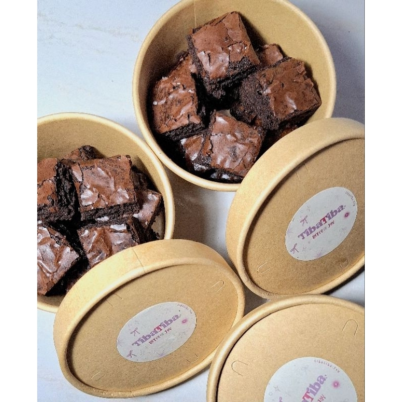 

Fudgy brownies bites