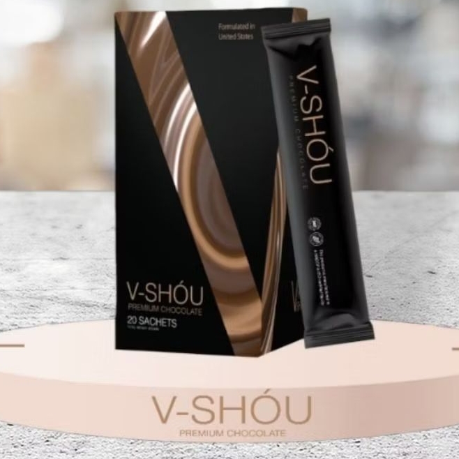 

Vshou coklat 1 box isi 20 sachet / minuman coklat diet