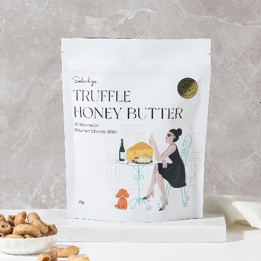 

Truffle Honey Butter Cheese Bites 70g - healthy snack by Sodachips (no MSG)