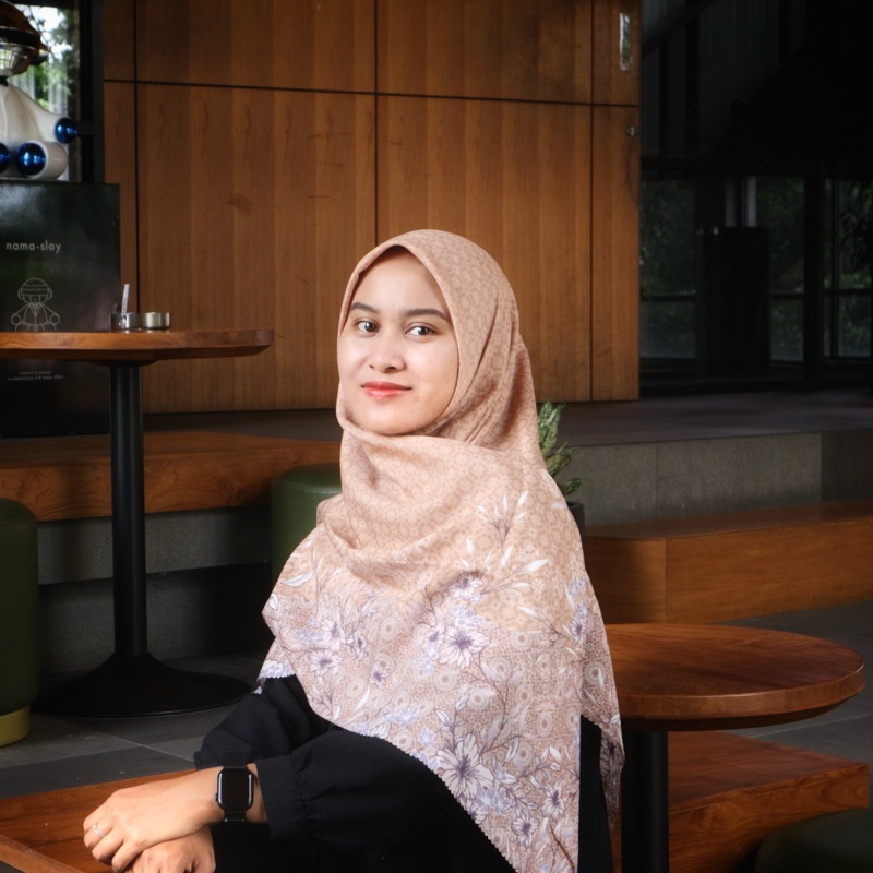 Nooré Lunara Scarf - Hijab Segiempat Motif Premium Voal Lasercut - Ukuran 130x130cm Jumbo