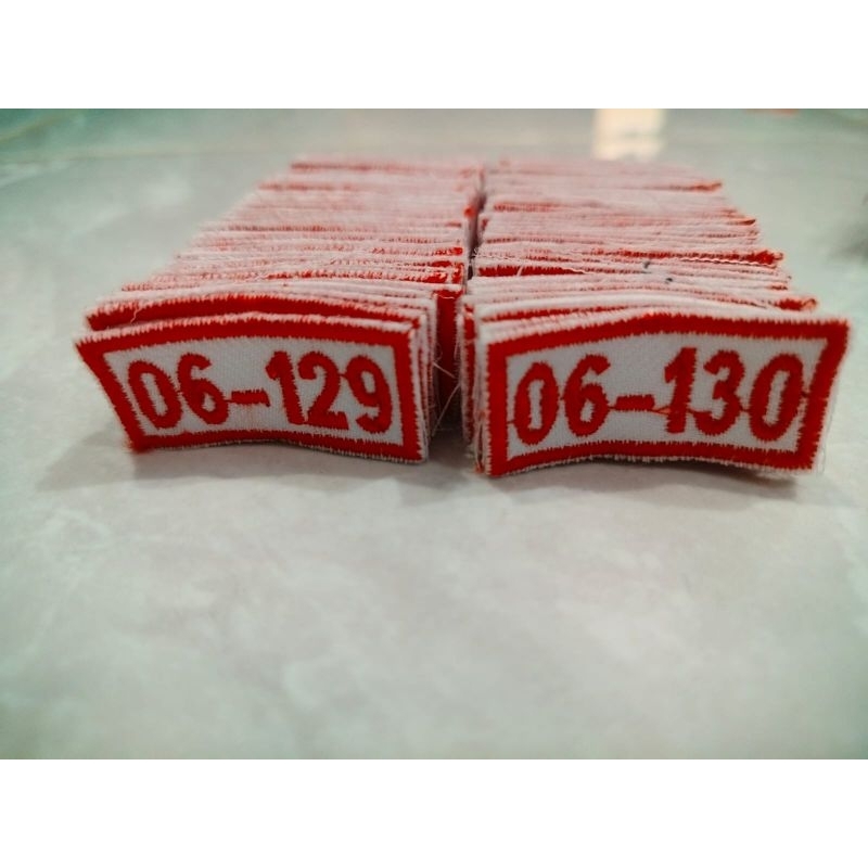 bordir gudep Pramuka sekolah custom
