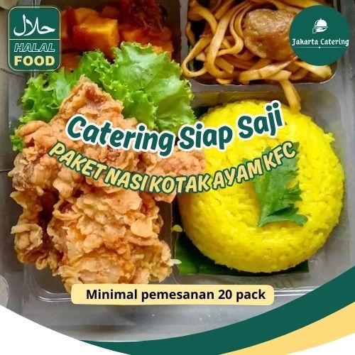 

Paket Nasi Box Ayam Cryspi Enak Renyah Makanan Siap Saji Paling Murah Halal/Higenis Favorit