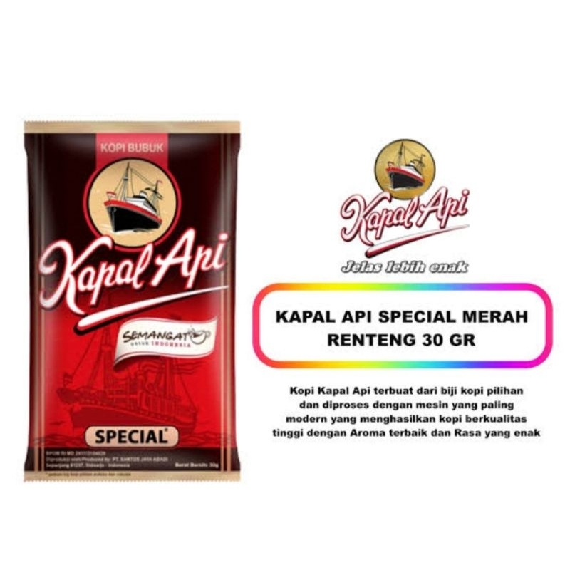 

Kopi Kapal Api 30gram